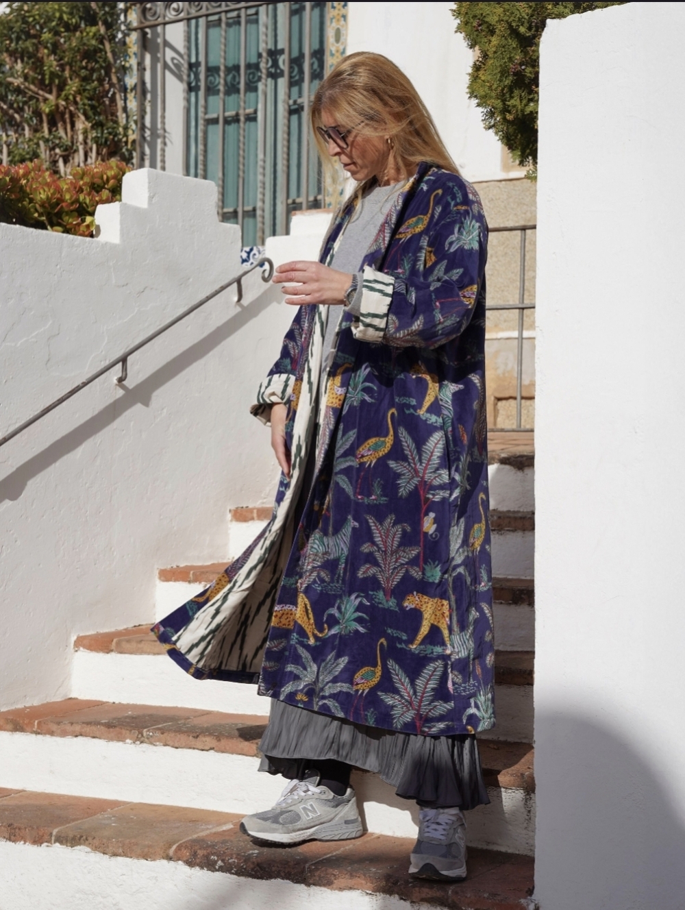 Botanical Velvet Duster